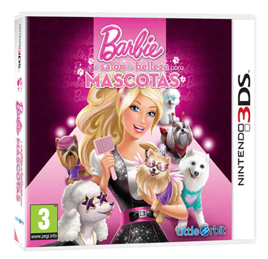 Barbie Salon De Belleza Para Mascotas 3ds